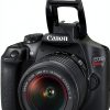 Canon EOS Rebel T7 Camera with EF 18-55mm & 75-300mm + 64GB SD Card-5